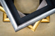 An array of silver picture frames in diverse styles, from ornate and traditional to sleek and modern. This versatile collection offers a cool, contemporary glamour for any artwork or photograph.