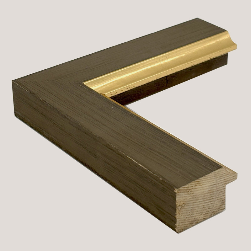 John - Flat Natural Wood Frame Corner