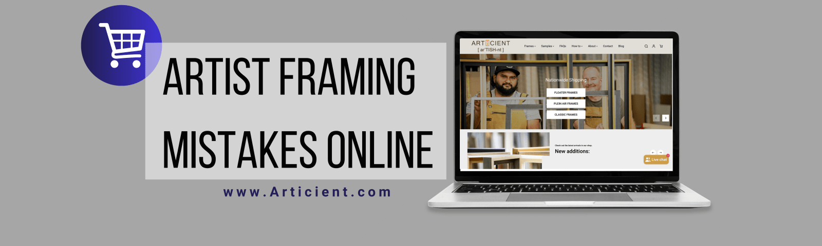 Artist Framing Mistakes Online - Articient