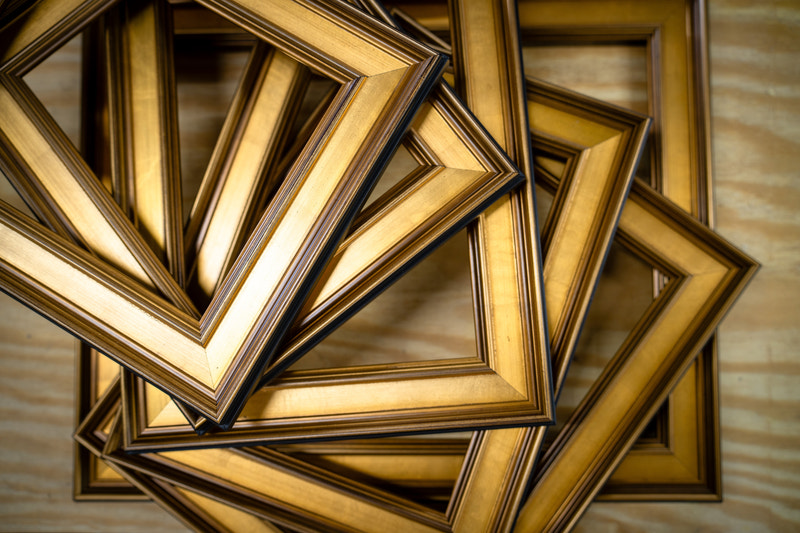 Gold Frames - the best premium and affordable gold frames to make you artwork shine