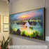 Rhett Gold & Black frame on a Impressionist painting by Ignat Ignatov, 36x72, at LePrince Fine Art Galleries
