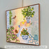Kiawah Cherry frame on a Impressionist painting by Deborah Paris, 30x40, at Ella Walton Richardson Fine Art