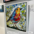 Pinckney White frame on a Impressionist painting by Frederic Payet, 24x24, at Frederic Payet Gallery