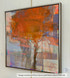 Rhett Silver & Gray frame on a Impressionist painting by Chris Groves, 36x36, at Horton Hayes Fine Art