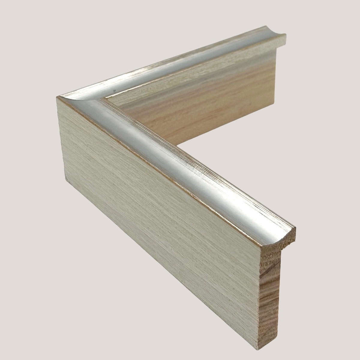 Gadsden - Thin Silver & White Frame