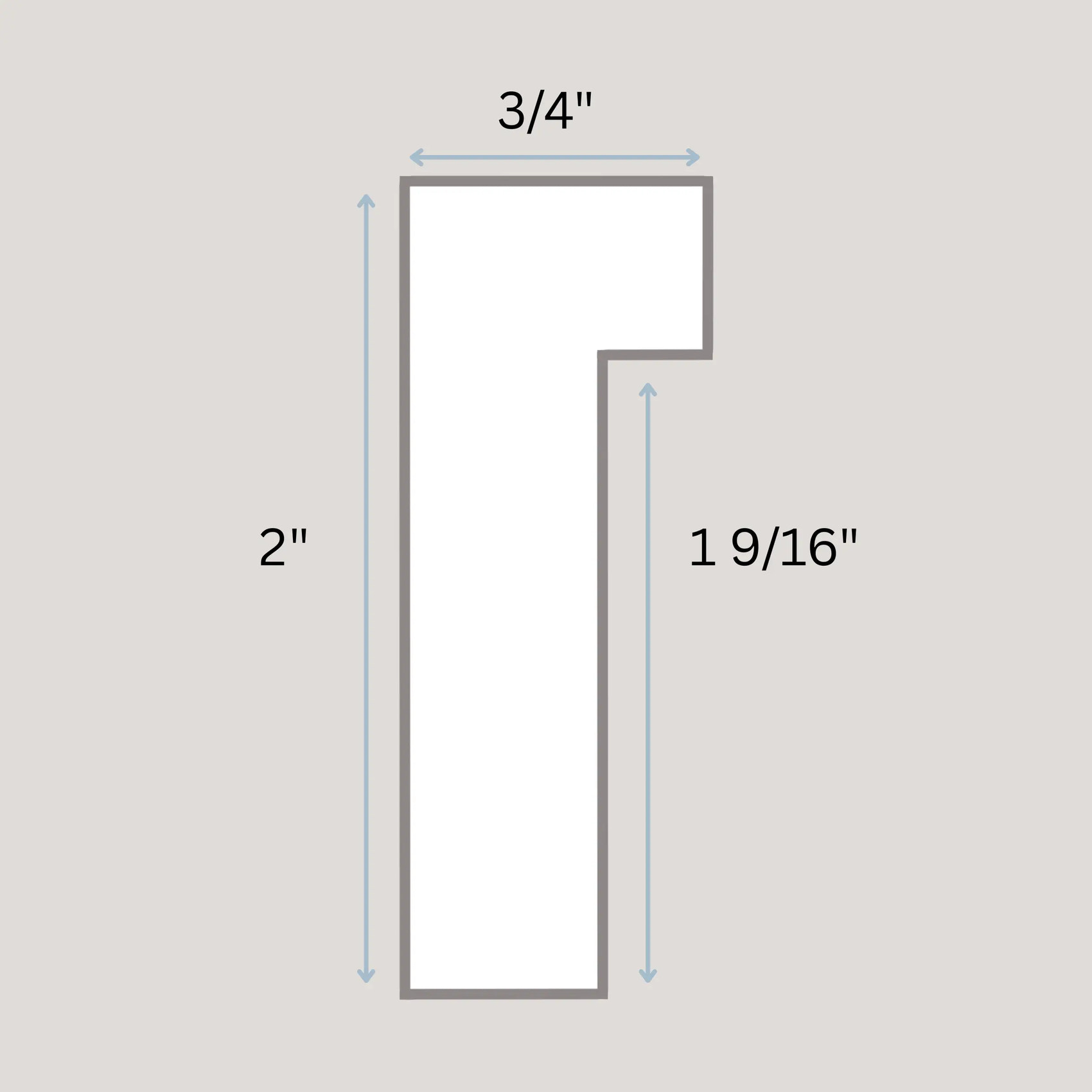 Hibben - Tall Stem Natural Maple Frame