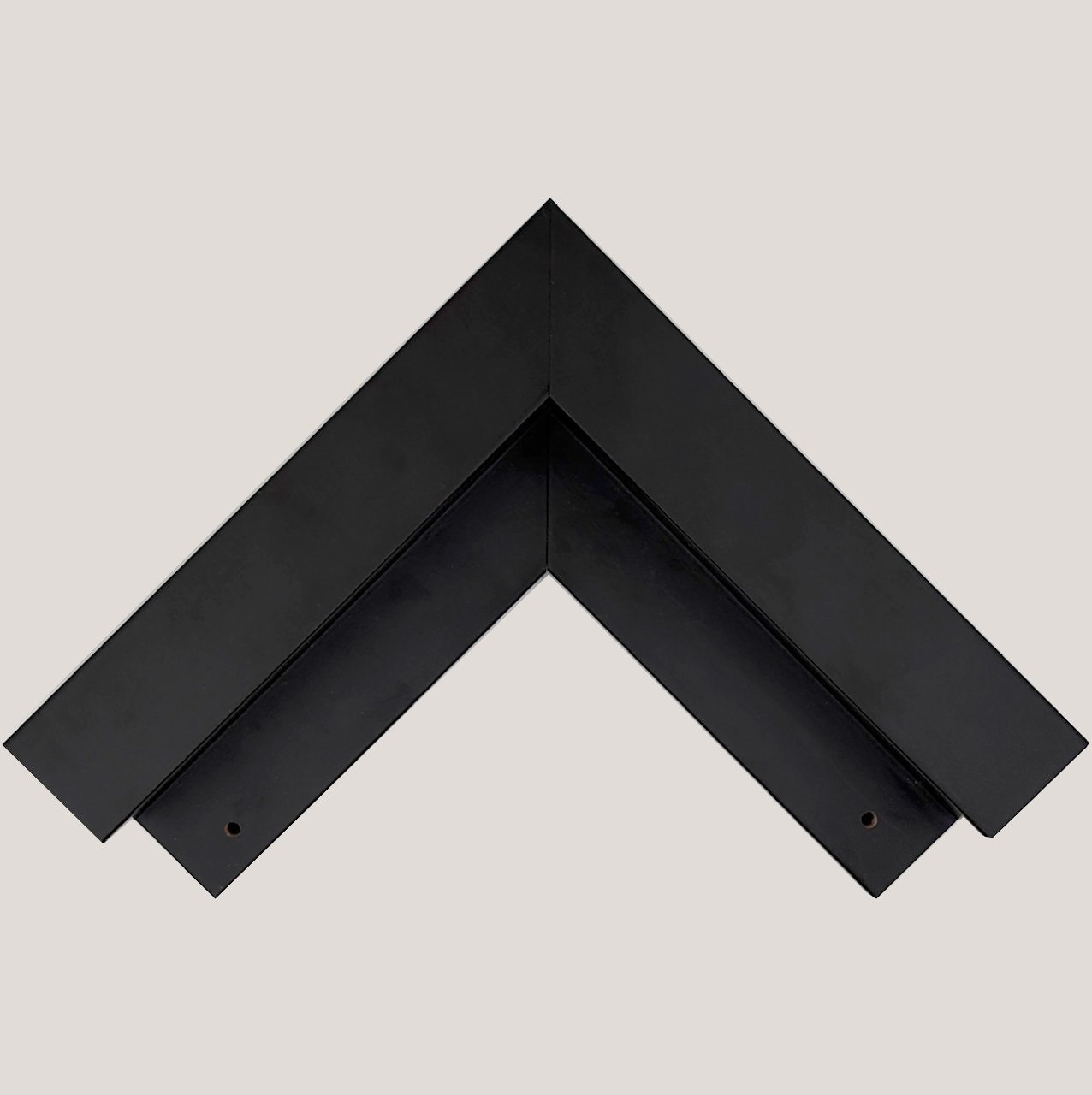 Pitt - Wide Black Floater Frame