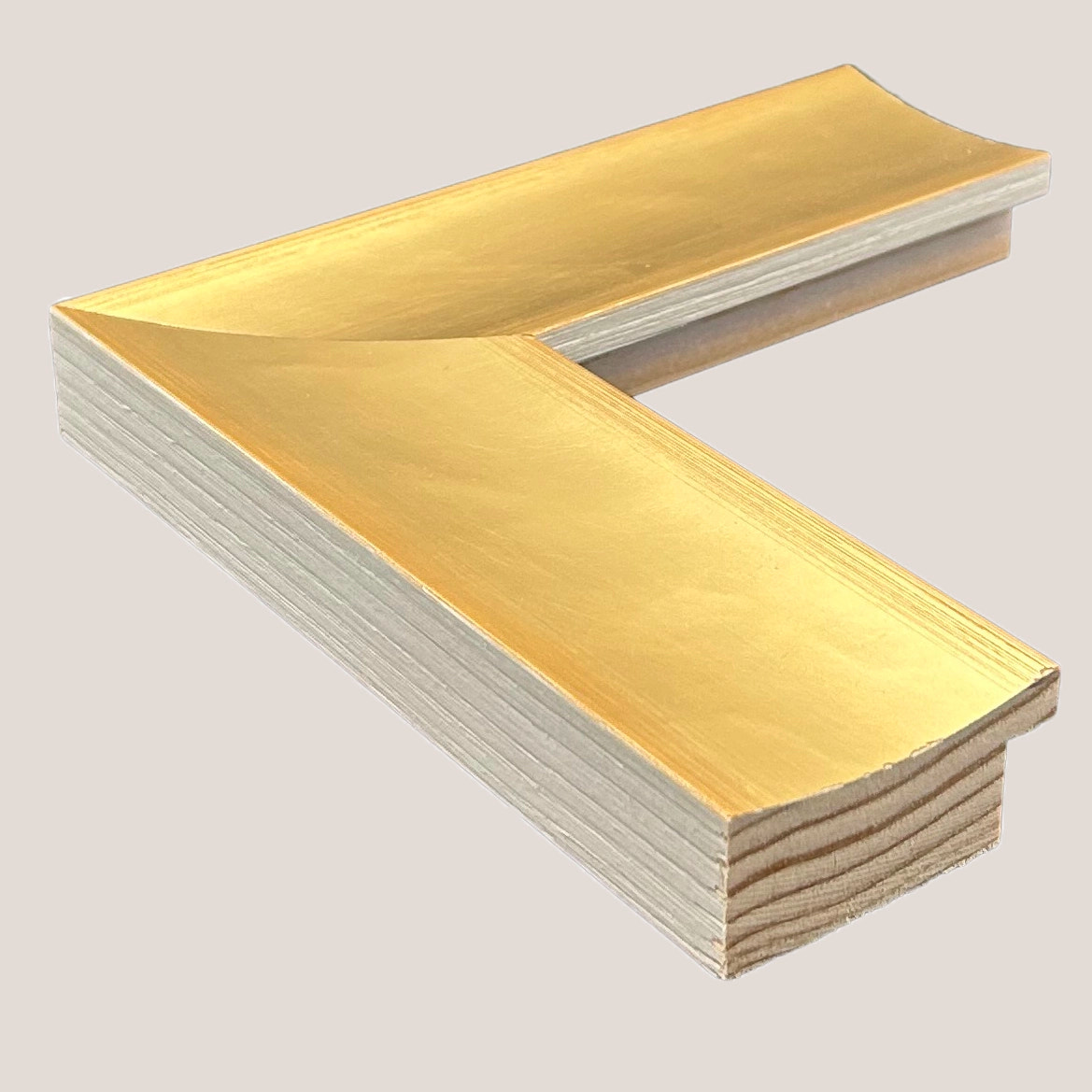 Kinston - Gold & White Plein Air Frame