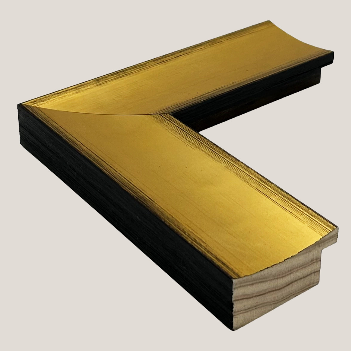 Kinston - Gold & Black Plein Air Frame