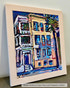 Abbott White Maple frame on an Impressionist painting by Amy Dryer, at Simpatico Gallery