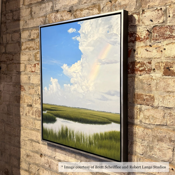 Anson Square Silver Floater FramePicture Frame