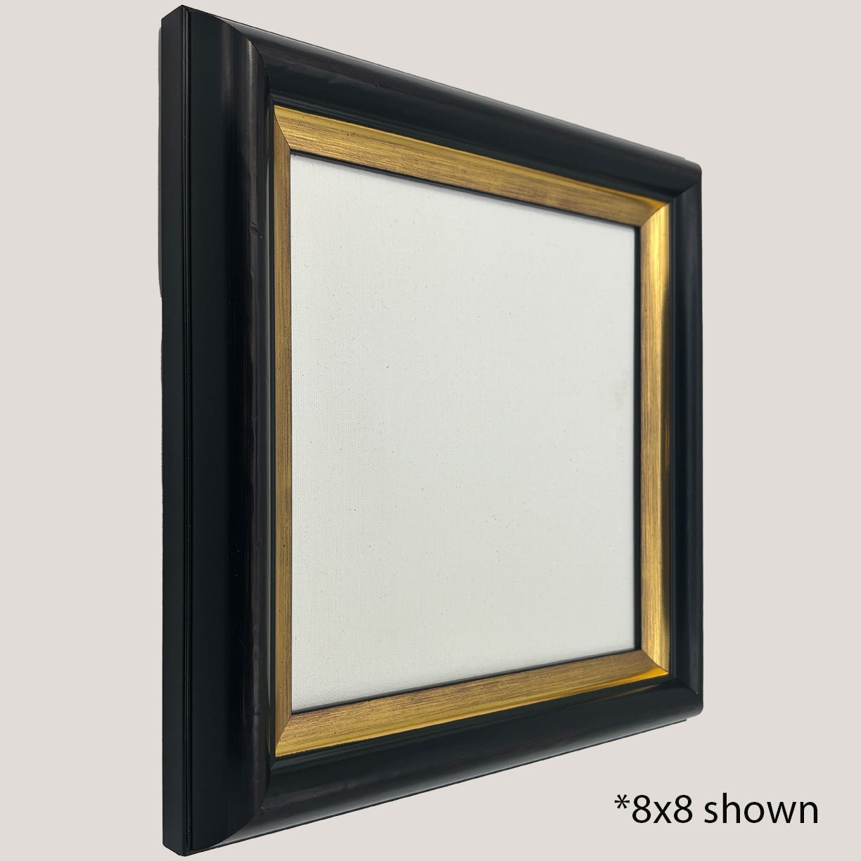 Archdale - Black Gilded Gold Frame Profile