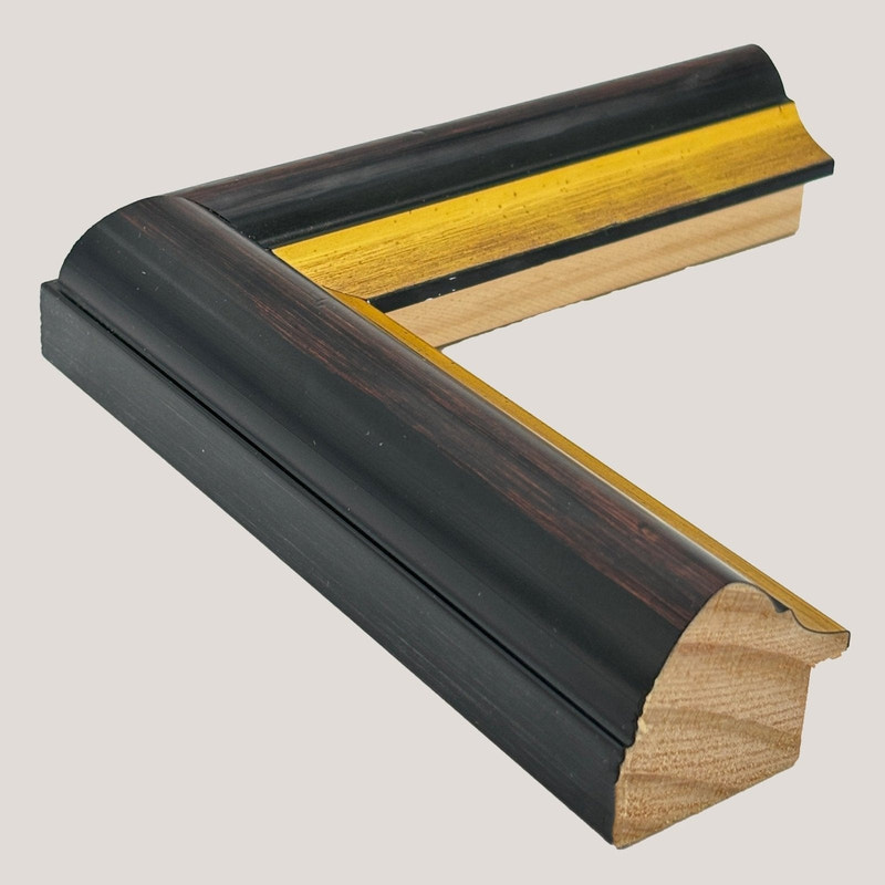 Archdale - Black Gilded Gold Frame