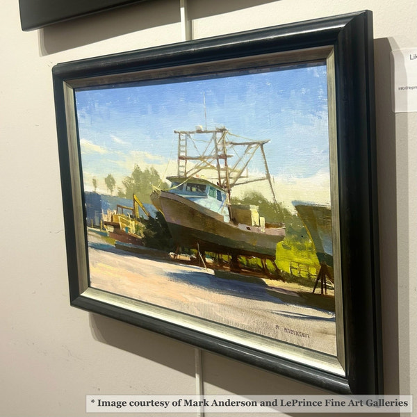 Archdale - Black Gilded Silver FramePicture Frame