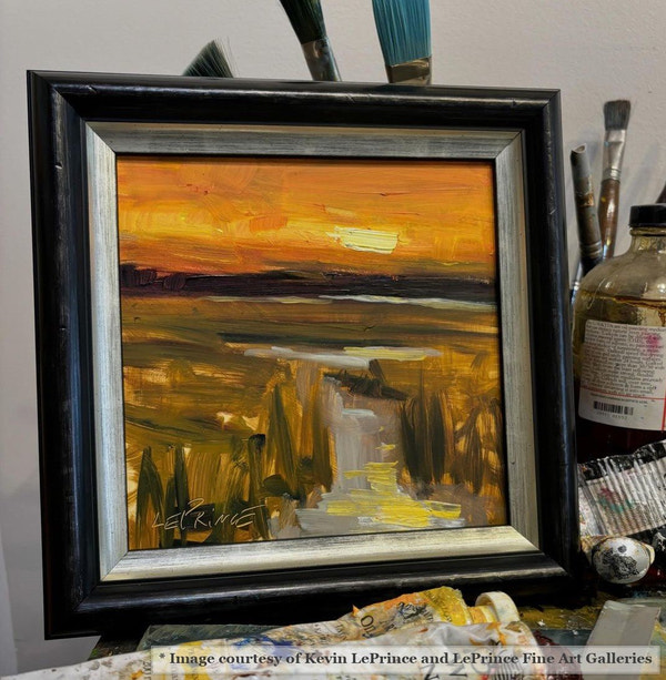 Archdale - Black Gilded Silver FramePicture Frame