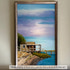 Archdale Silver frame on a Contemporary painting by Mark Sylva, at Ella Walton Richardson Fine Art