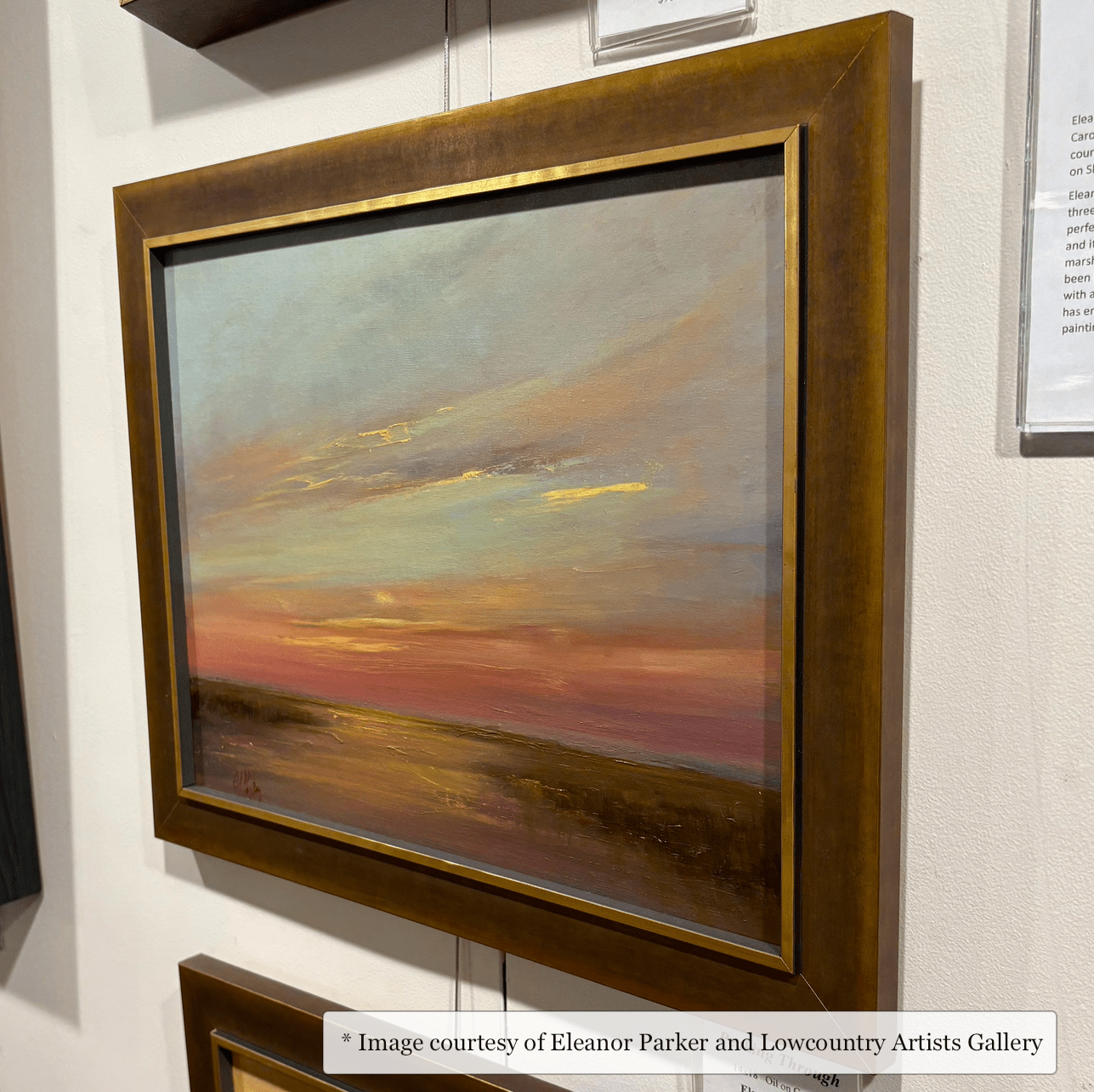 Ashley - Dark Gold Plein Air FramePicture Frame