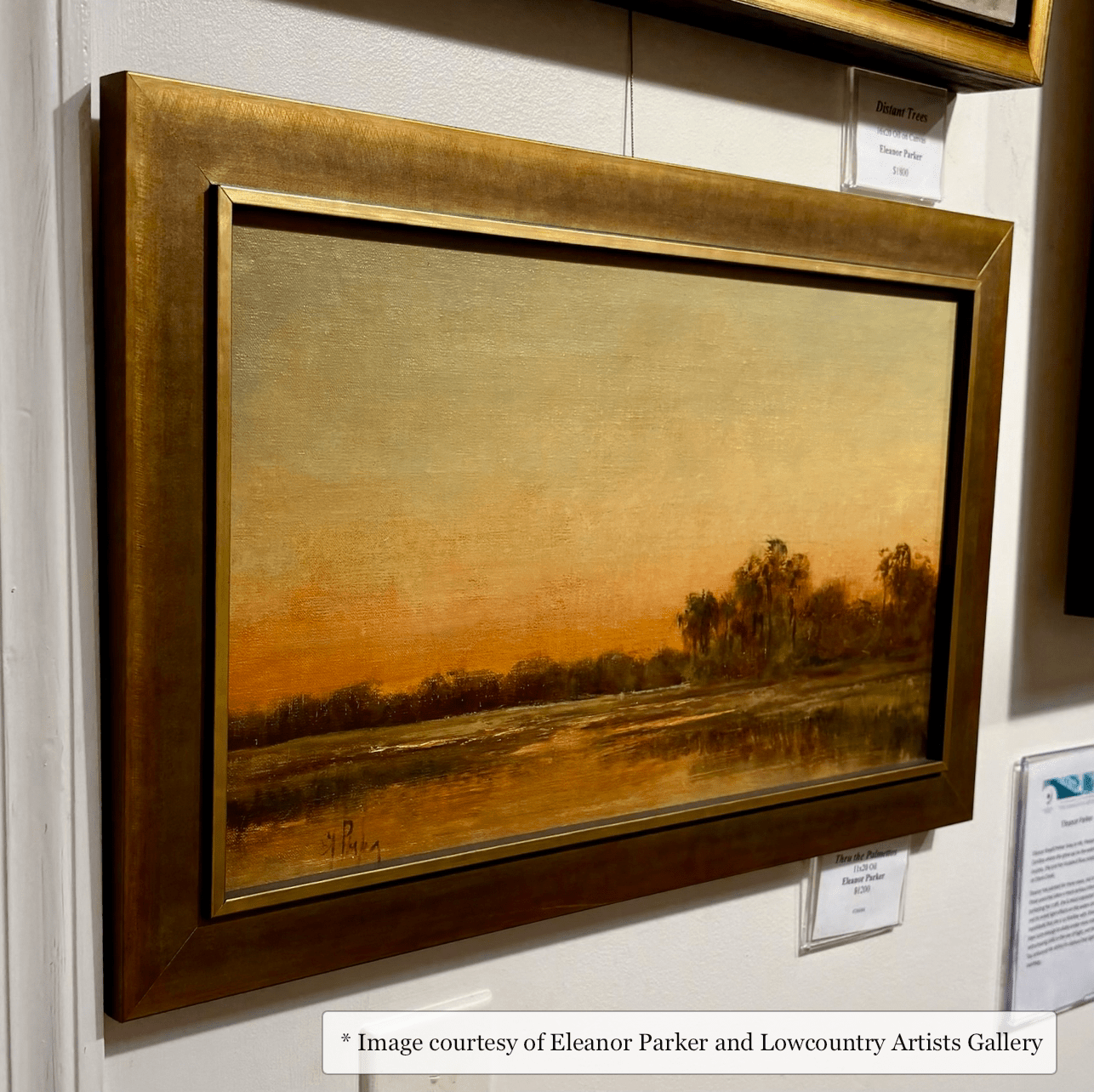 Ashley - Dark Gold Plein Air FramePicture Frame