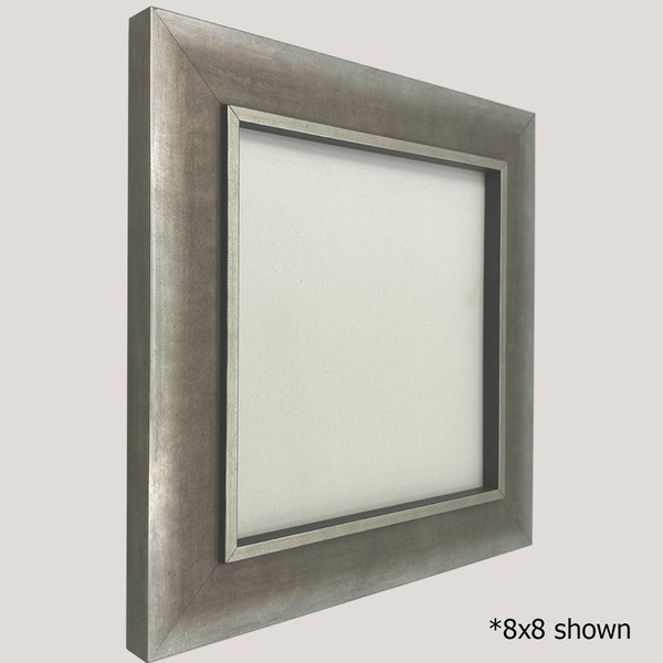 Ashley - Silver Plein Air Frame Profile