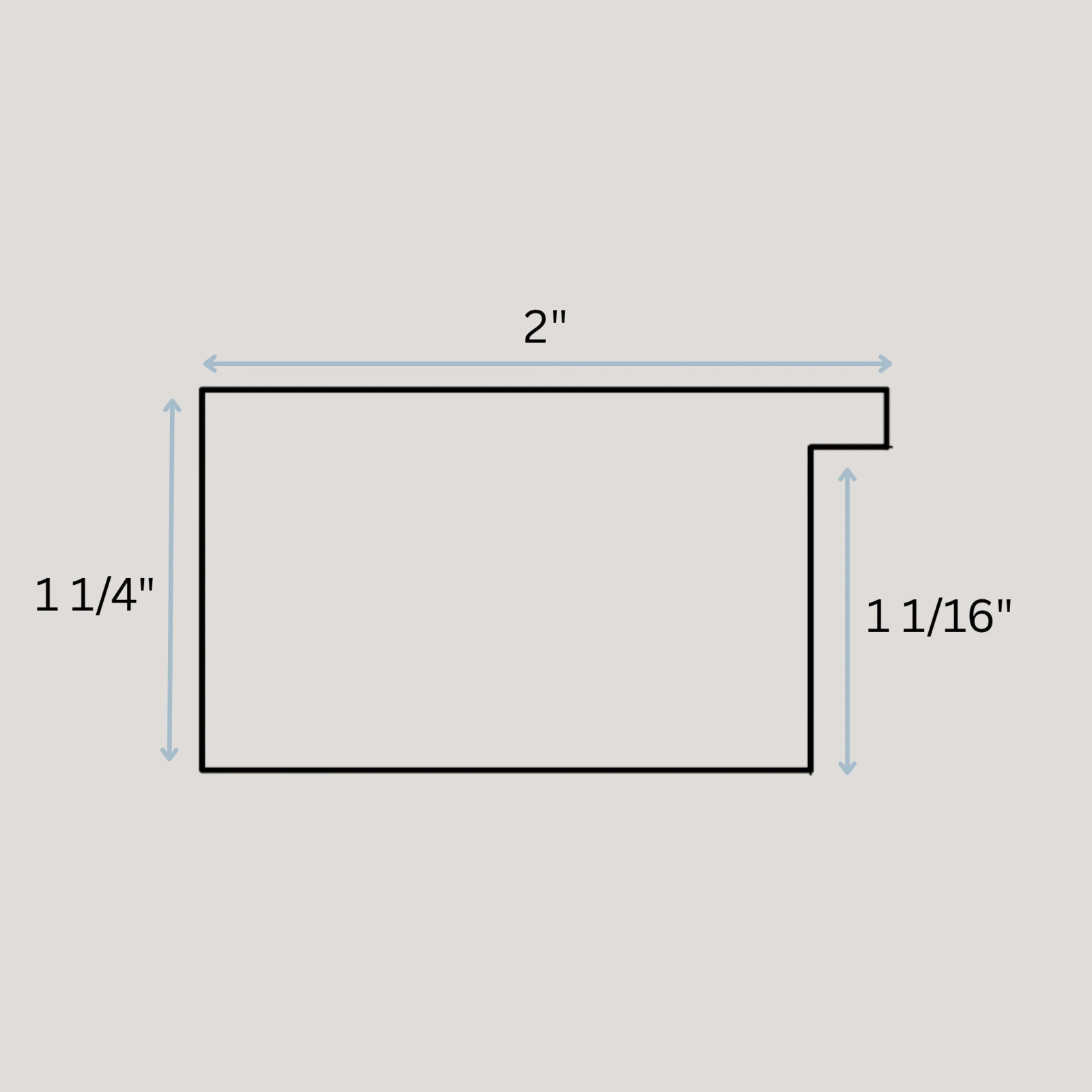 Avondale - Natural Cherry Wood FramePicture Frame