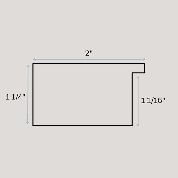 Avondale - Natural Cherry Wood FramePicture Frame