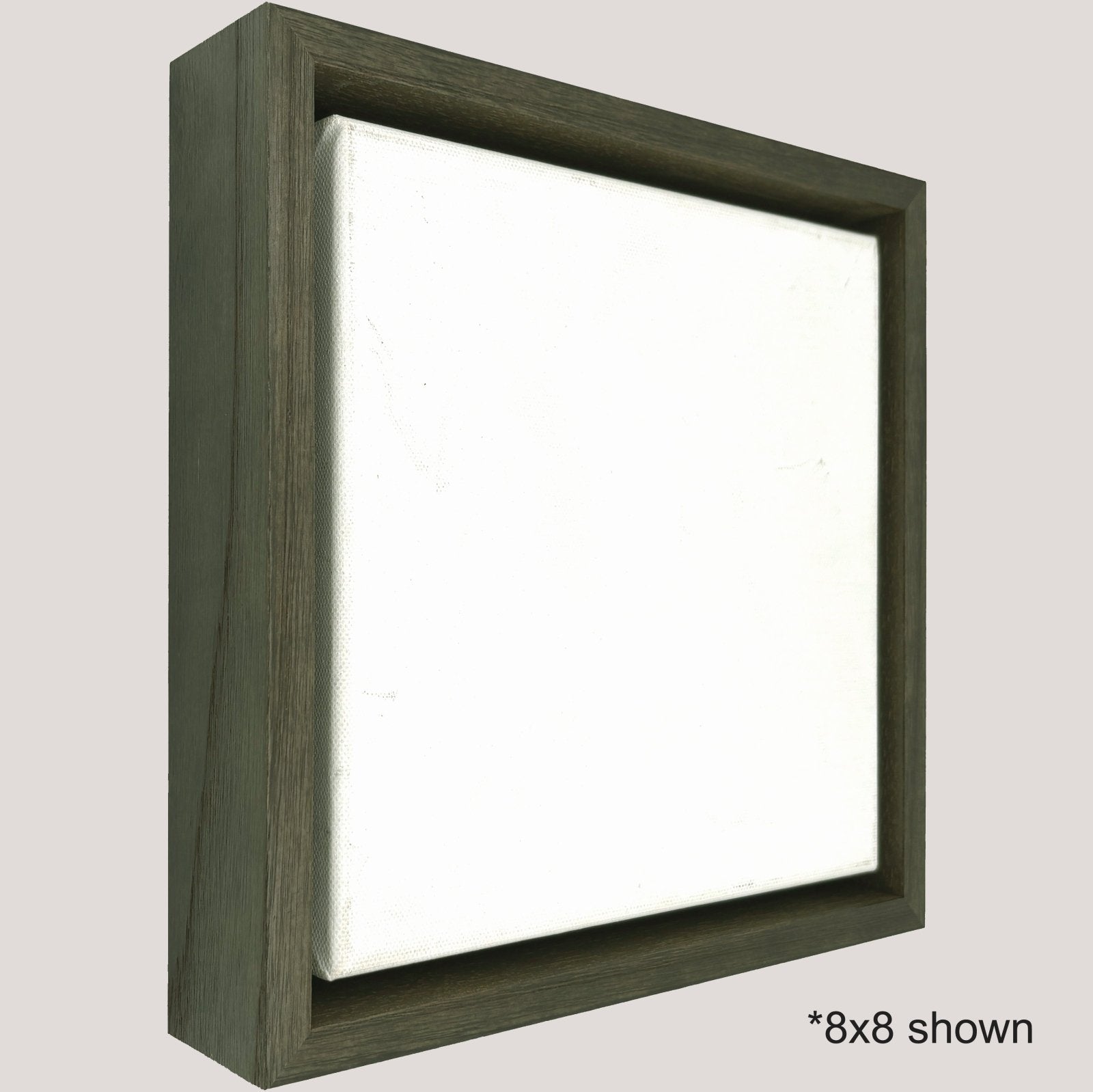 Bennett - Gray Wood Floater FramePicture Frame