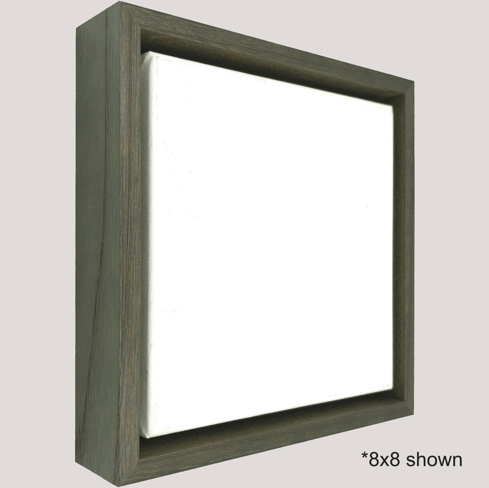 Bennett - Gray Wood Floater FramePicture Frame