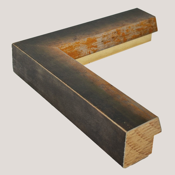 Bluffton - Warm Rustic Dark Frame