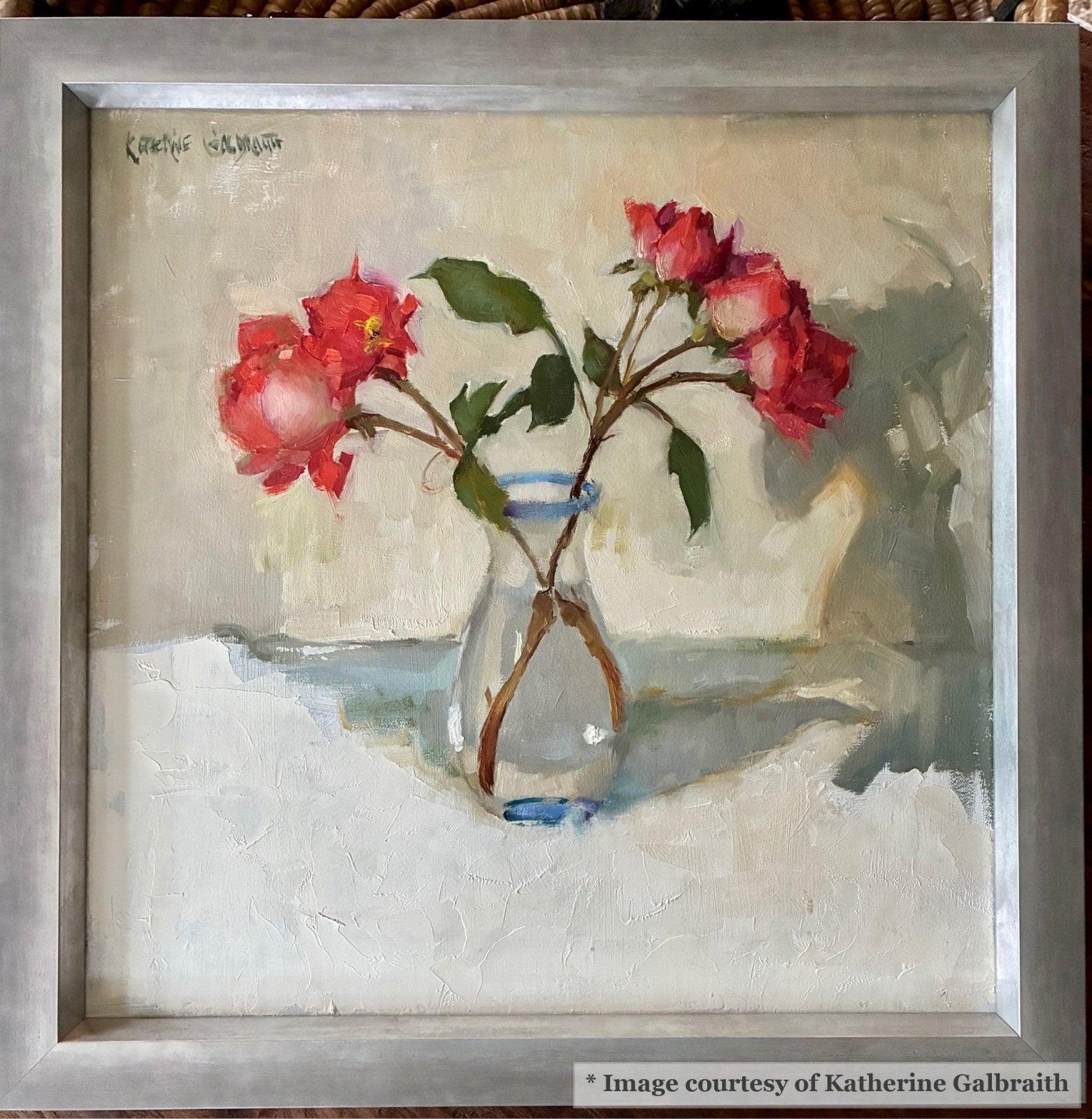 Warm Rustic Silver Frame - Articient