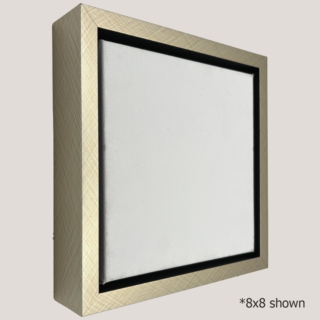 Cosgrove - Brushed Silver Floater FramePicture Frame