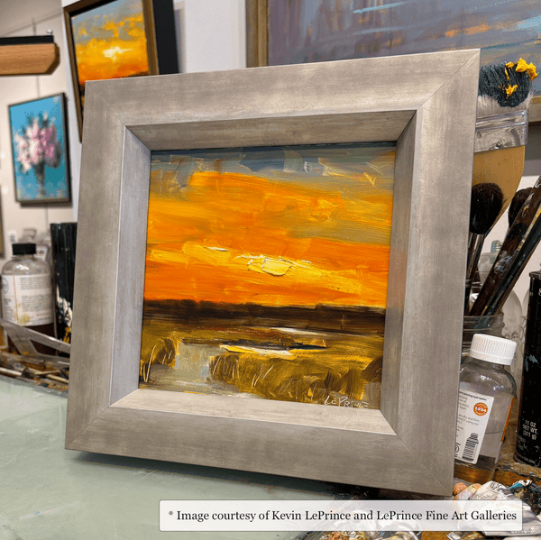 Deep Contemporary Silver Frame - DraytonPicture Frame