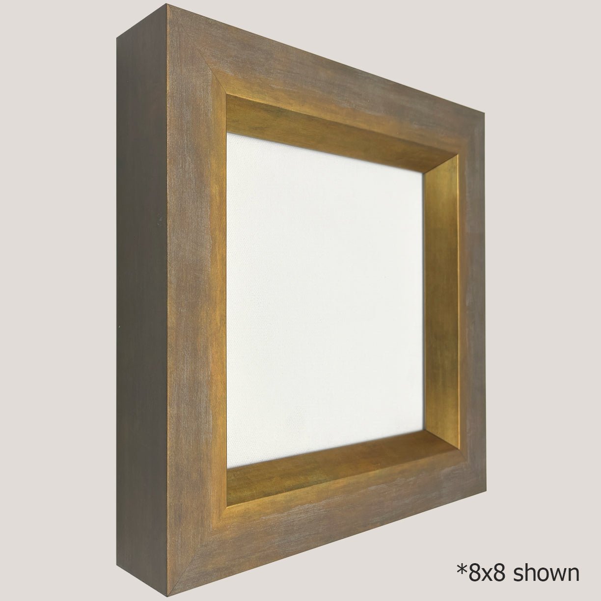 Drayton Deep Contemporary Gold Frame Profile