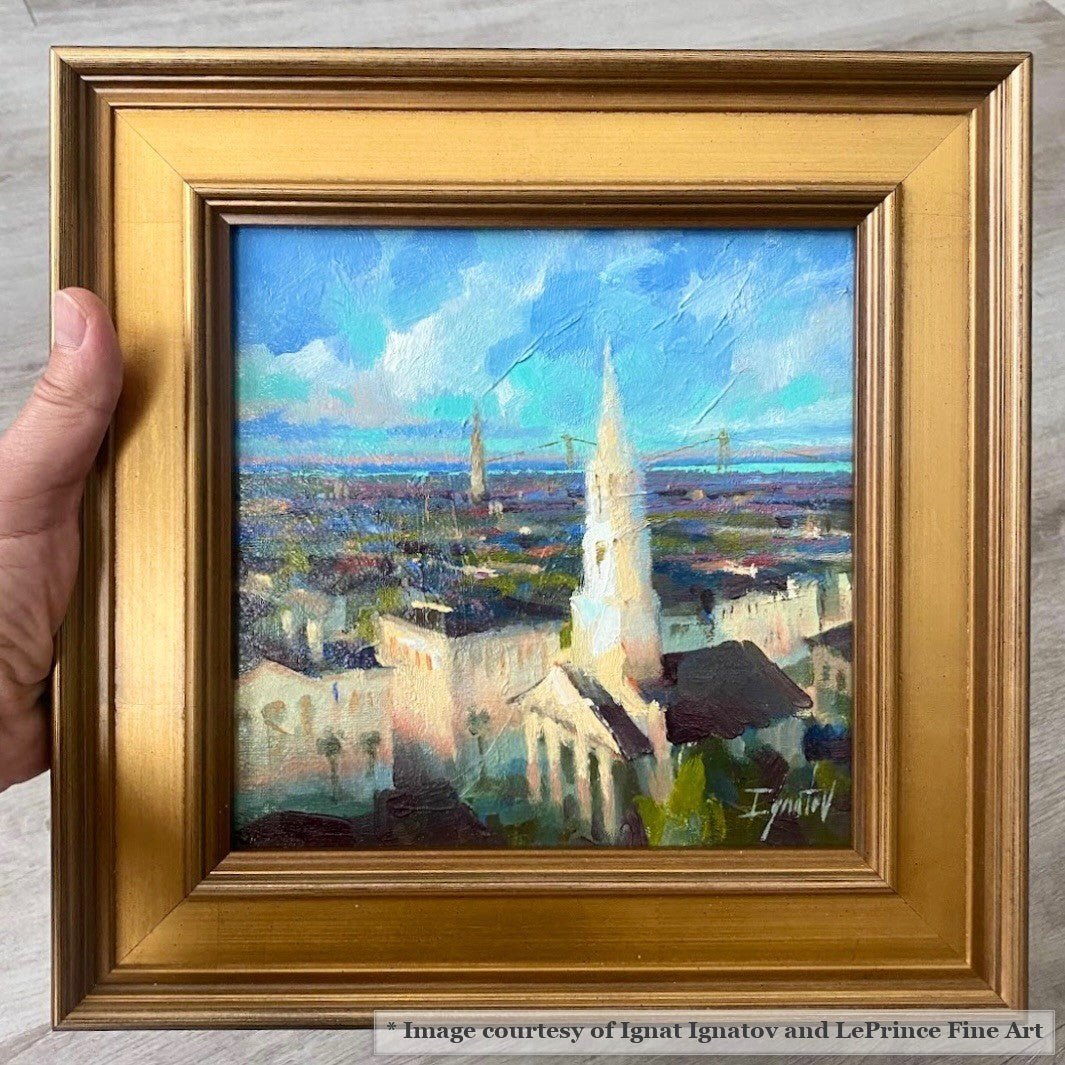 Elliott - Plein Air Gold FramePicture Frame