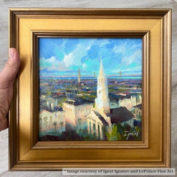 Elliott - Plein Air Gold FramePicture Frame