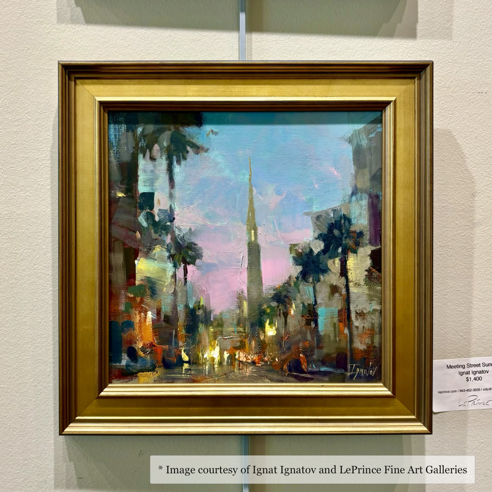 Elliott - Plein Air Gold FramePicture Frame