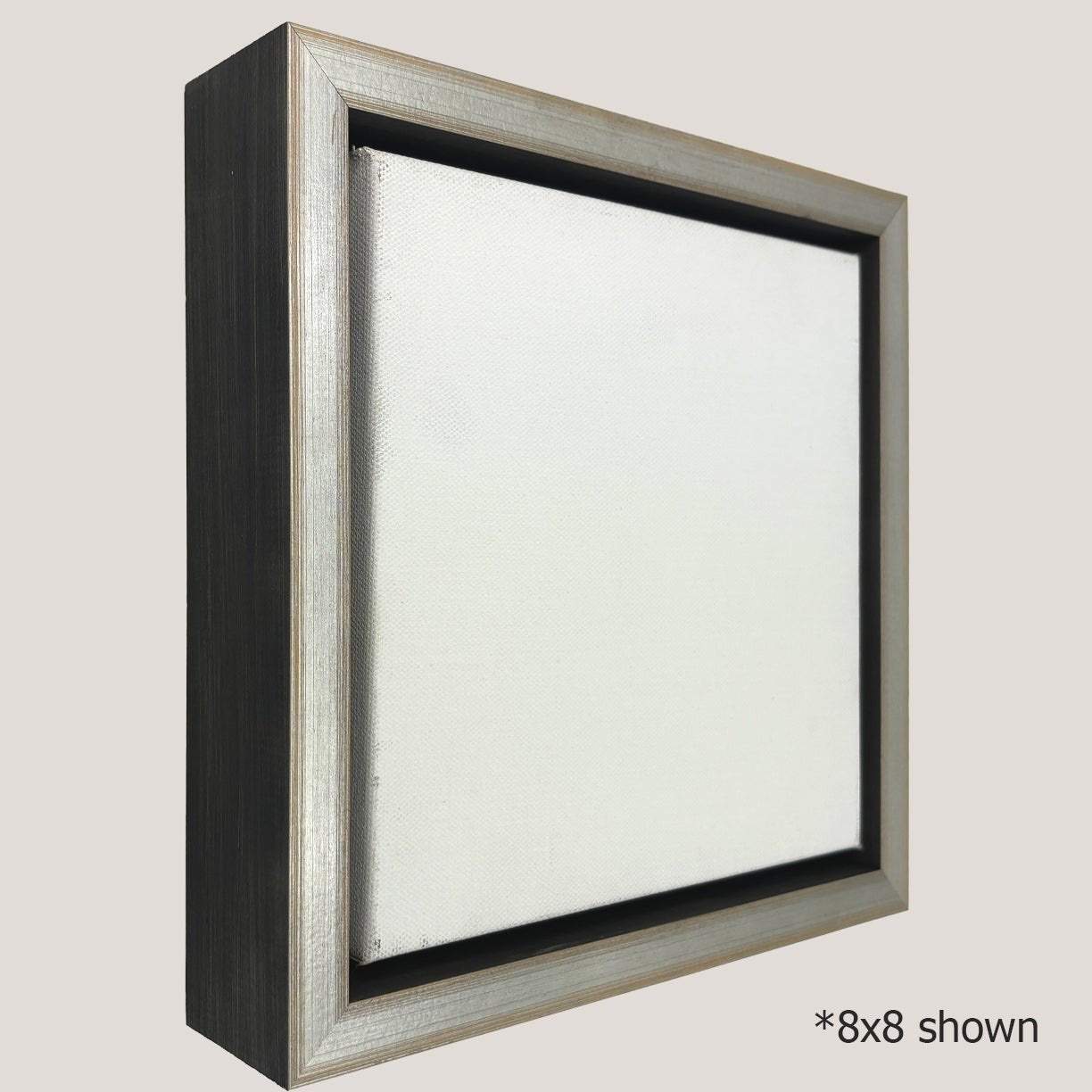 Fulton - Premier Silver Floater FramePicture Frame