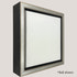 Fulton - Premier Silver Floater Frame Profile
