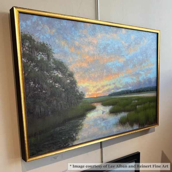 Gadsden - Thin Gold & Black FramePicture Frame