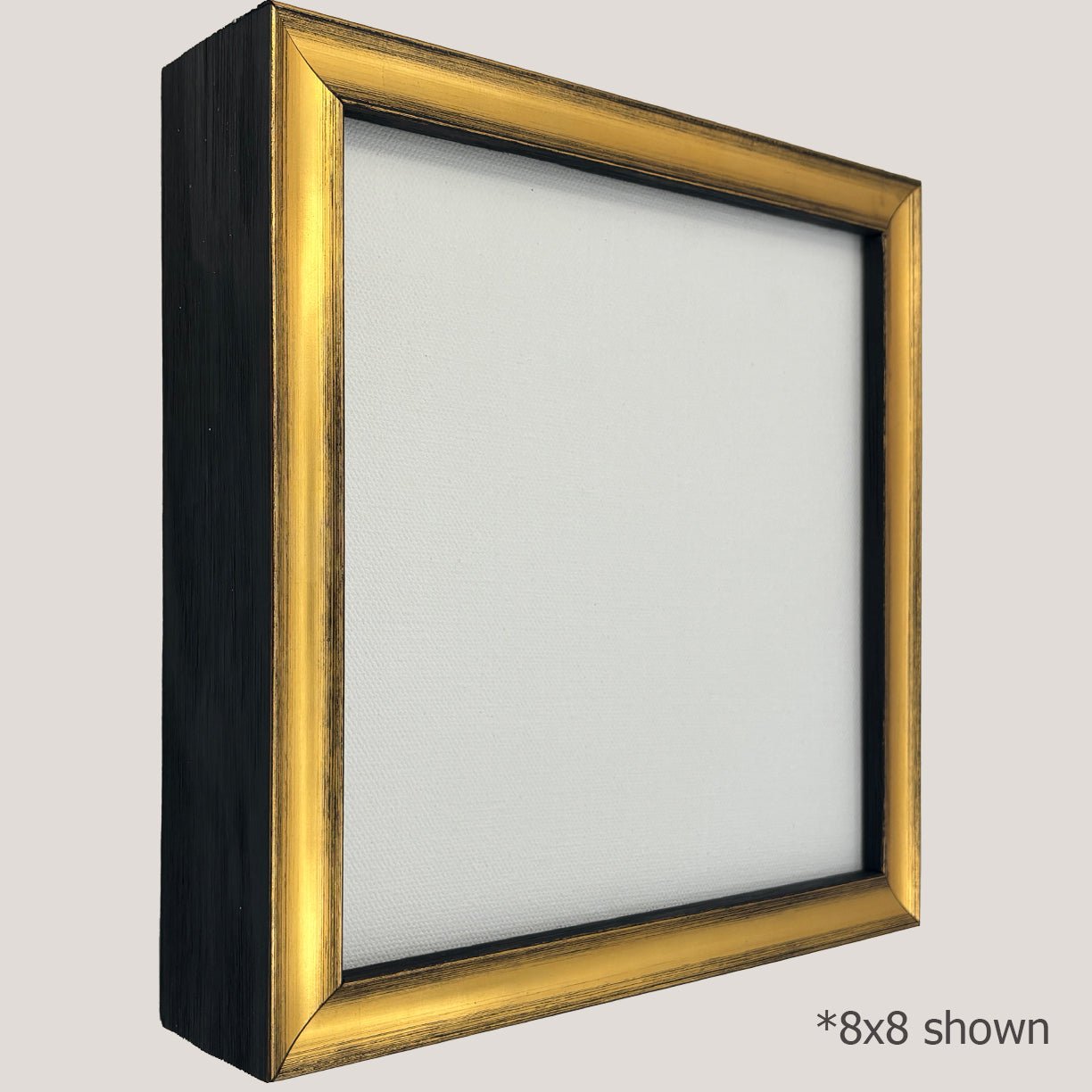 Gadsden - Thin Gold & Black Frame Profile