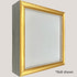 Gadsden - Thin Gold & White FramePicture Frame