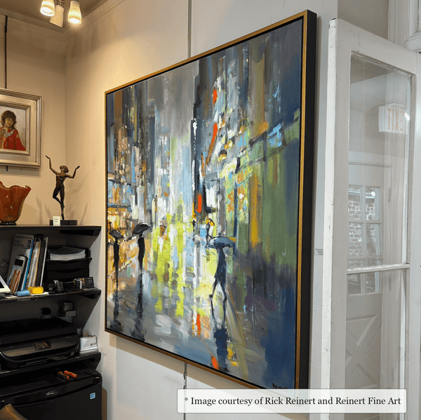 Hailey - Gold Black Floater FramePicture Frame