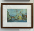 Hammond Walnut frame on an Impressionist painting by Larry Moore