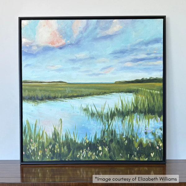 Hanover - Shallow Black Floater FramePicture Frame