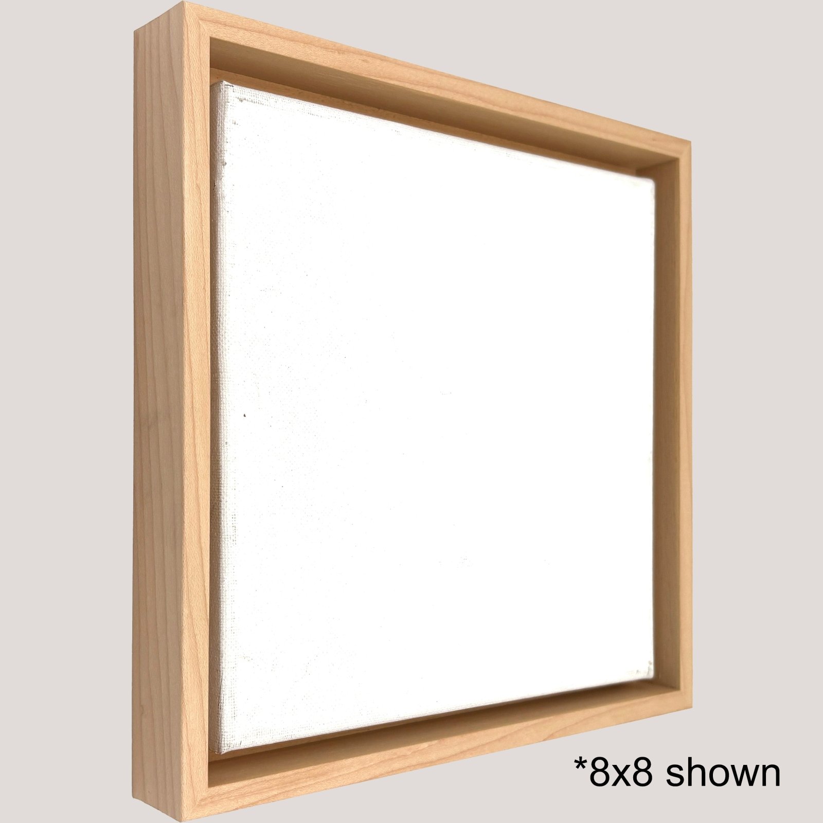 Huger - Shallow Maple Floater Frame