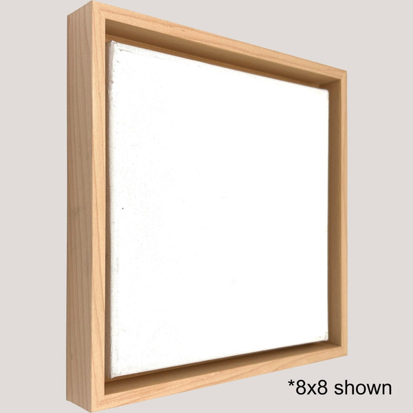 Huger - Shallow Maple Floater Frame