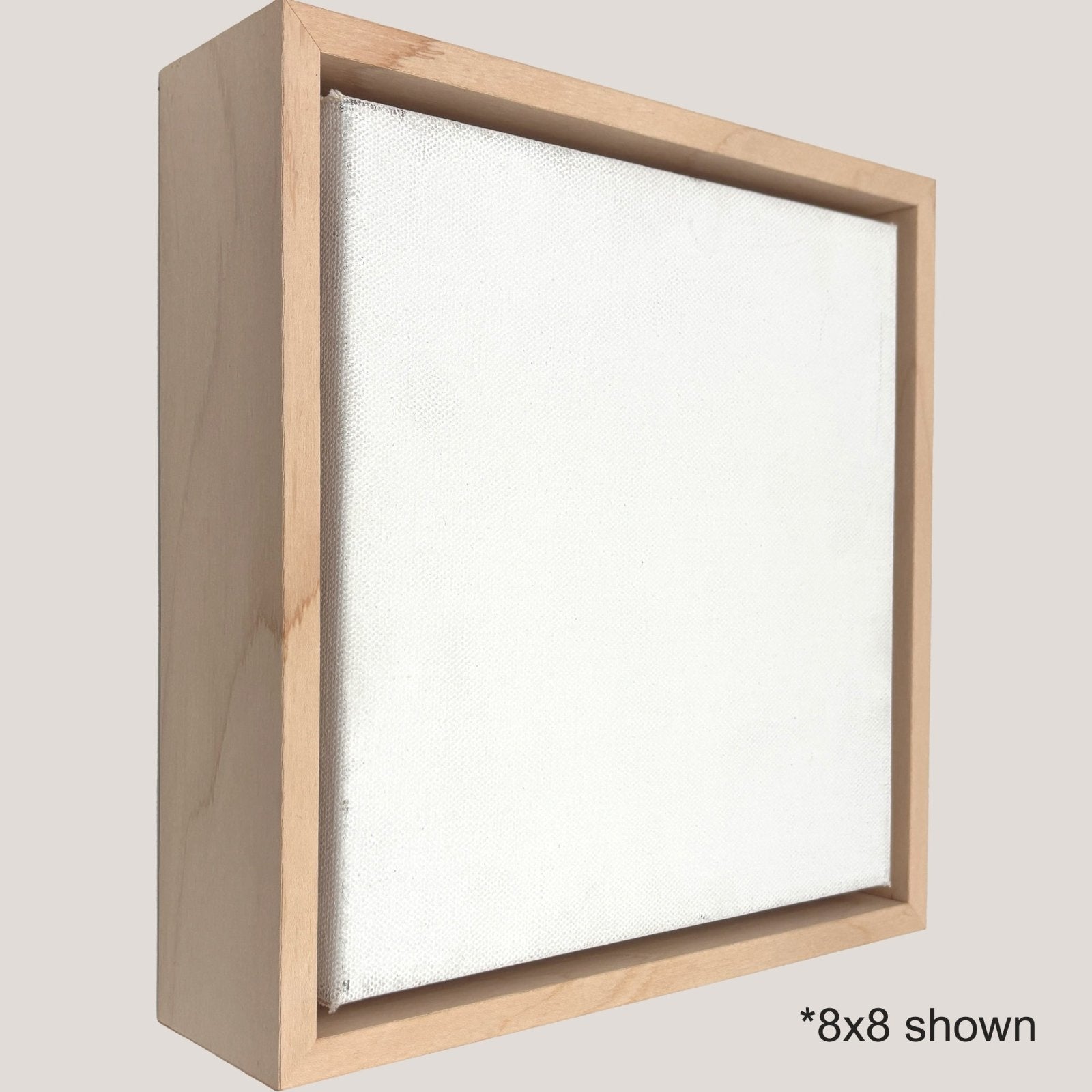 Isa - Tall Maple Floater FramePicture Frame