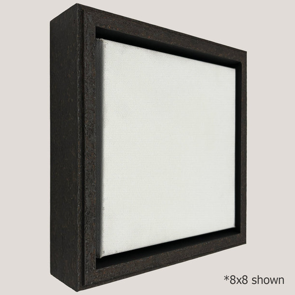 Jasper - Bronze Textured Floater Frame Profile