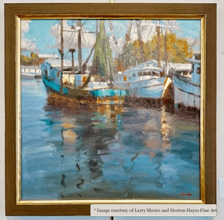 John - Flat Natural Wood FramePicture Frame