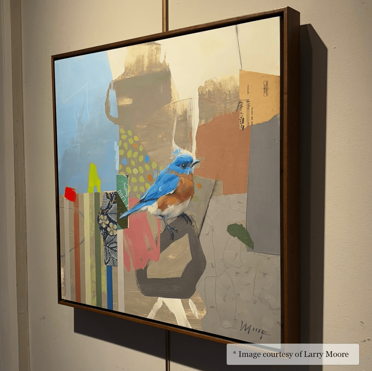 Kiawah - Walnut Floater FramePicture Frame