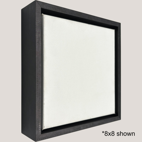 Logan - Italian Black Floater FramePicture Frame